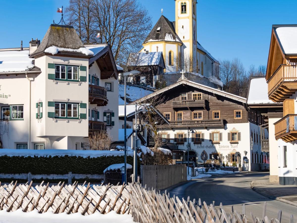 Alpen Glueck Hotel Unterm Rain Garni Kirchberg in Tirol Exteriér fotografie