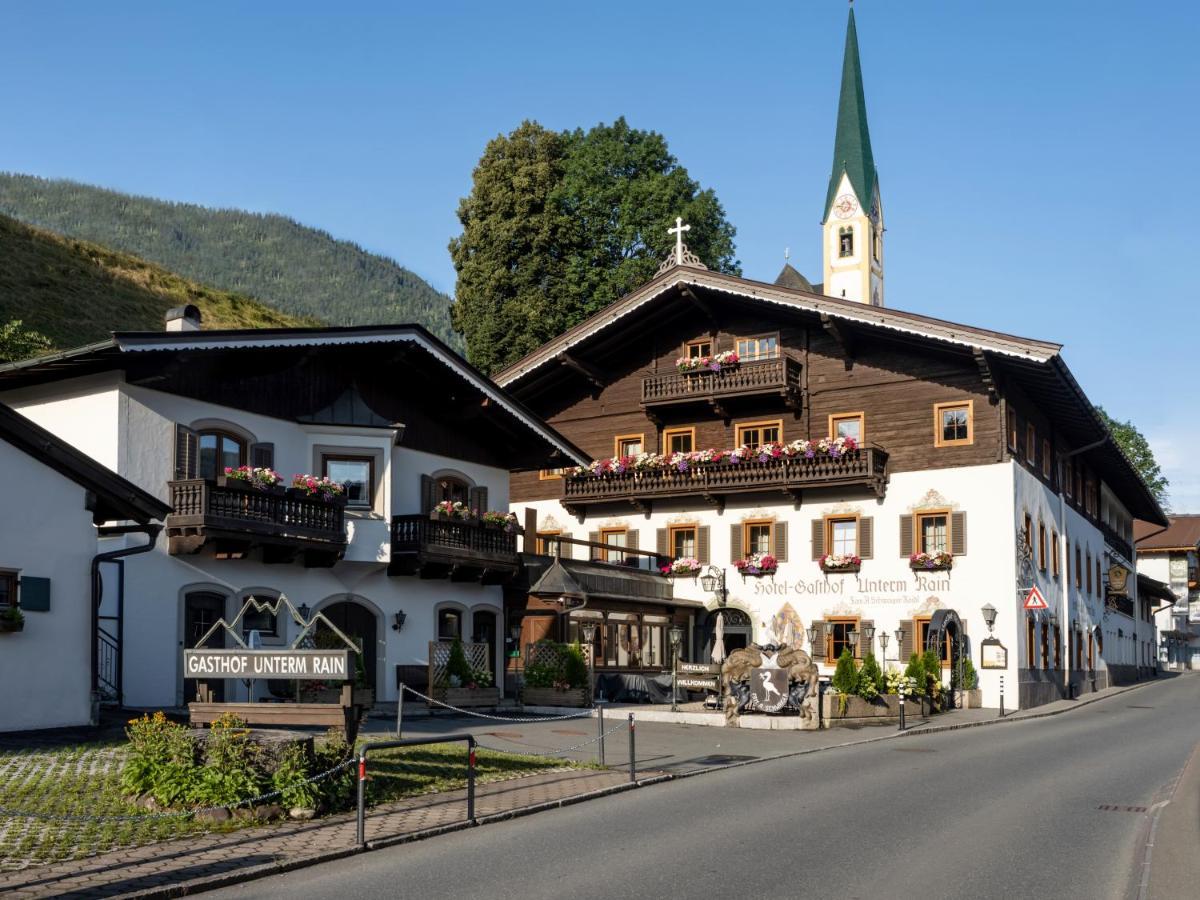Alpen Glueck Hotel Unterm Rain Garni Kirchberg in Tirol Exteriér fotografie