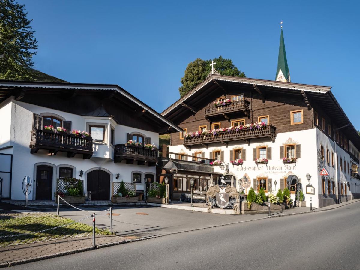 Alpen Glueck Hotel Unterm Rain Garni Kirchberg in Tirol Exteriér fotografie