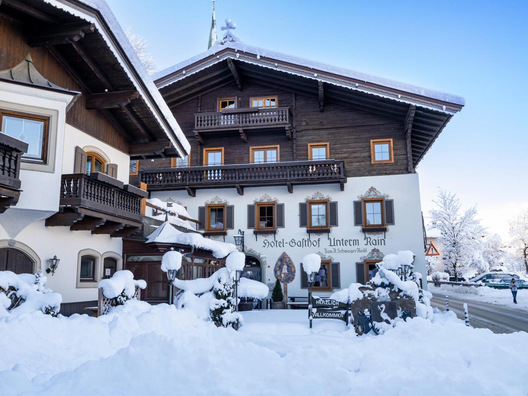 Alpen Glueck Hotel Unterm Rain Garni Kirchberg in Tirol Exteriér fotografie