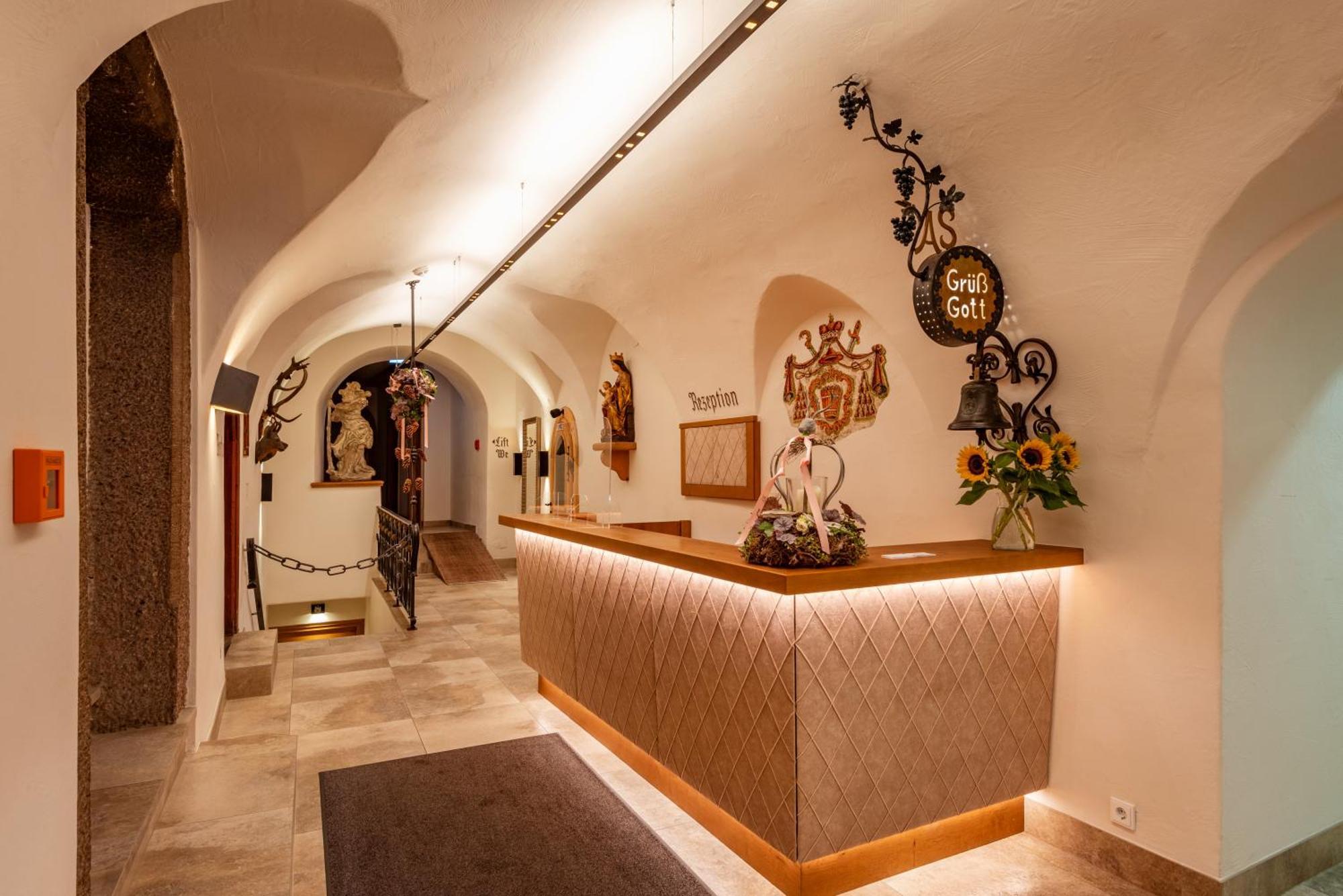 Alpen Glueck Hotel Unterm Rain Garni Kirchberg in Tirol Exteriér fotografie