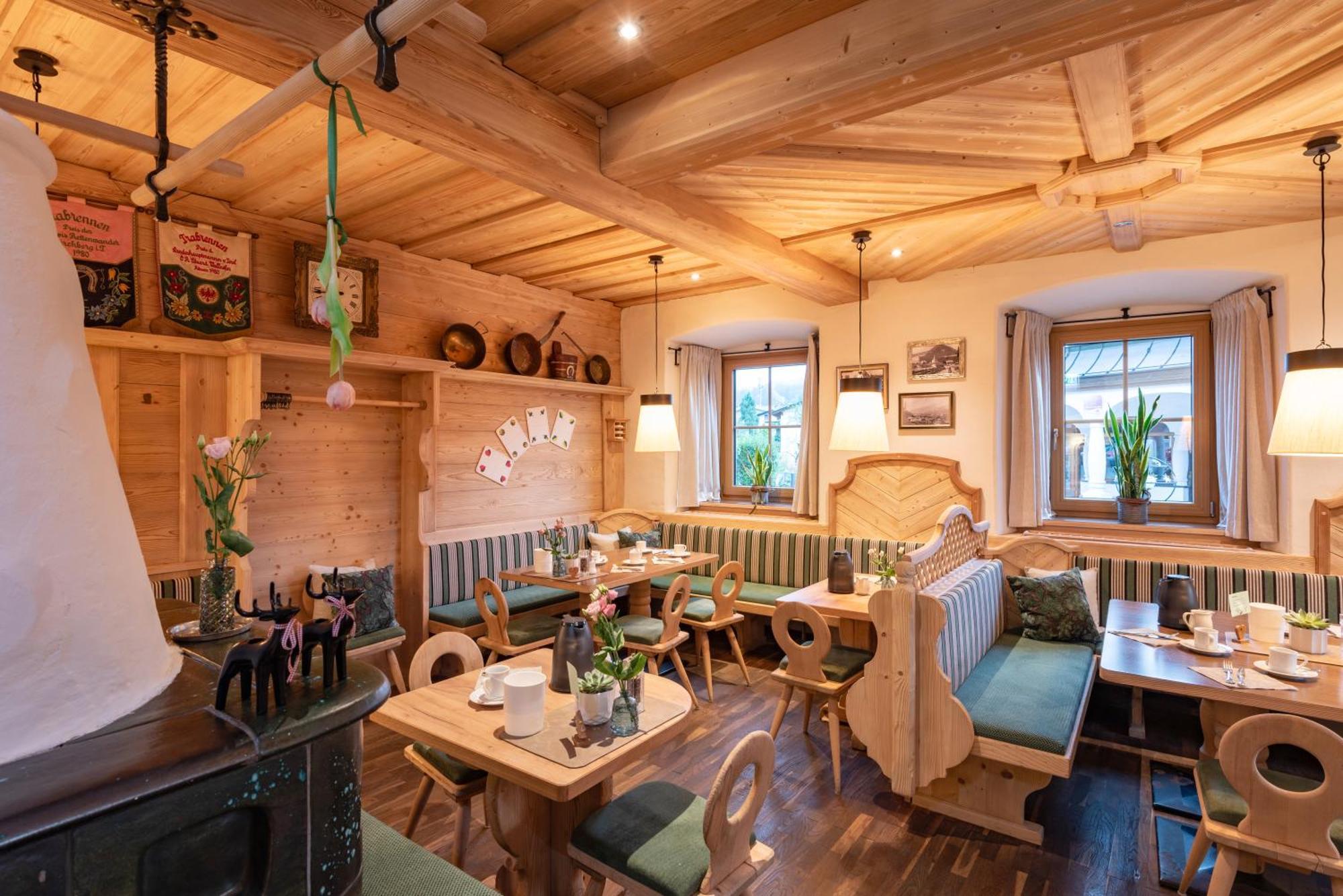 Alpen Glueck Hotel Unterm Rain Garni Kirchberg in Tirol Exteriér fotografie